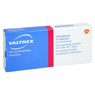 Valtrex 500 mg Produktbild 1