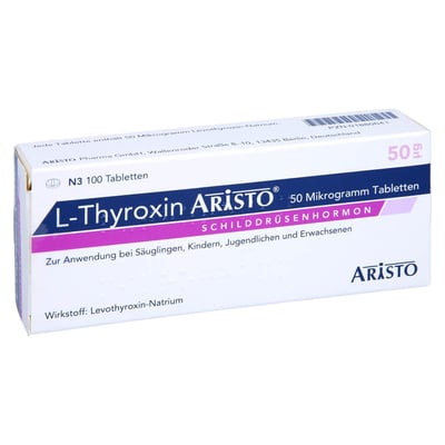 L-Thyroxin Aristo 50 Mikrogramm