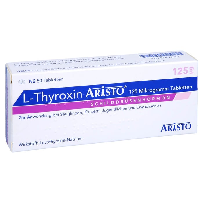 L-Thyroxin Aristo 125 Mikrogramm