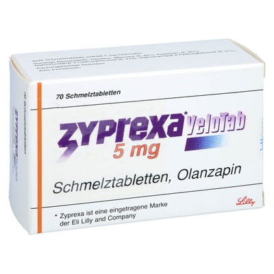 Zyprexa Velotab 5 mg