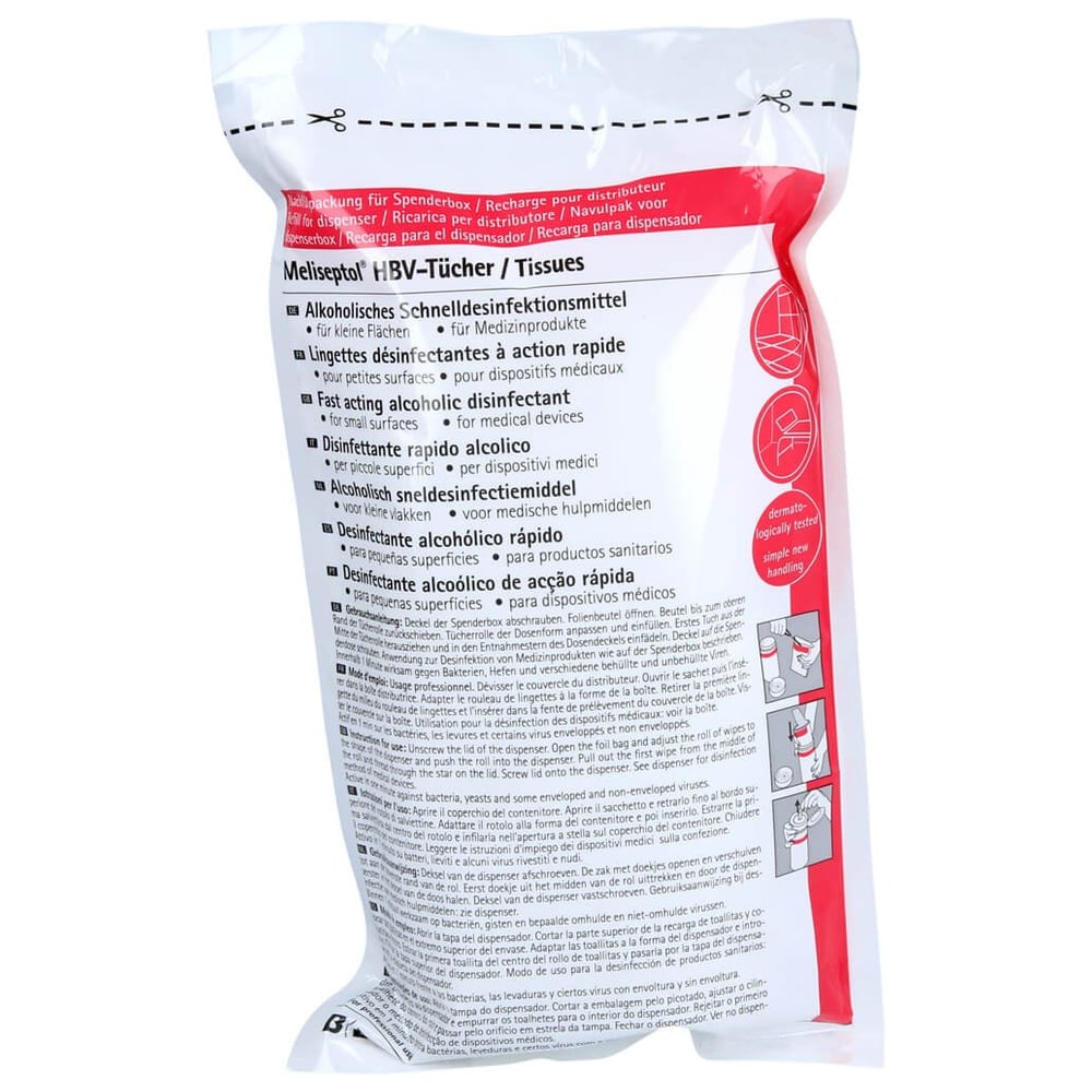 Meliseptol HBV tücher Nachfüllpackung