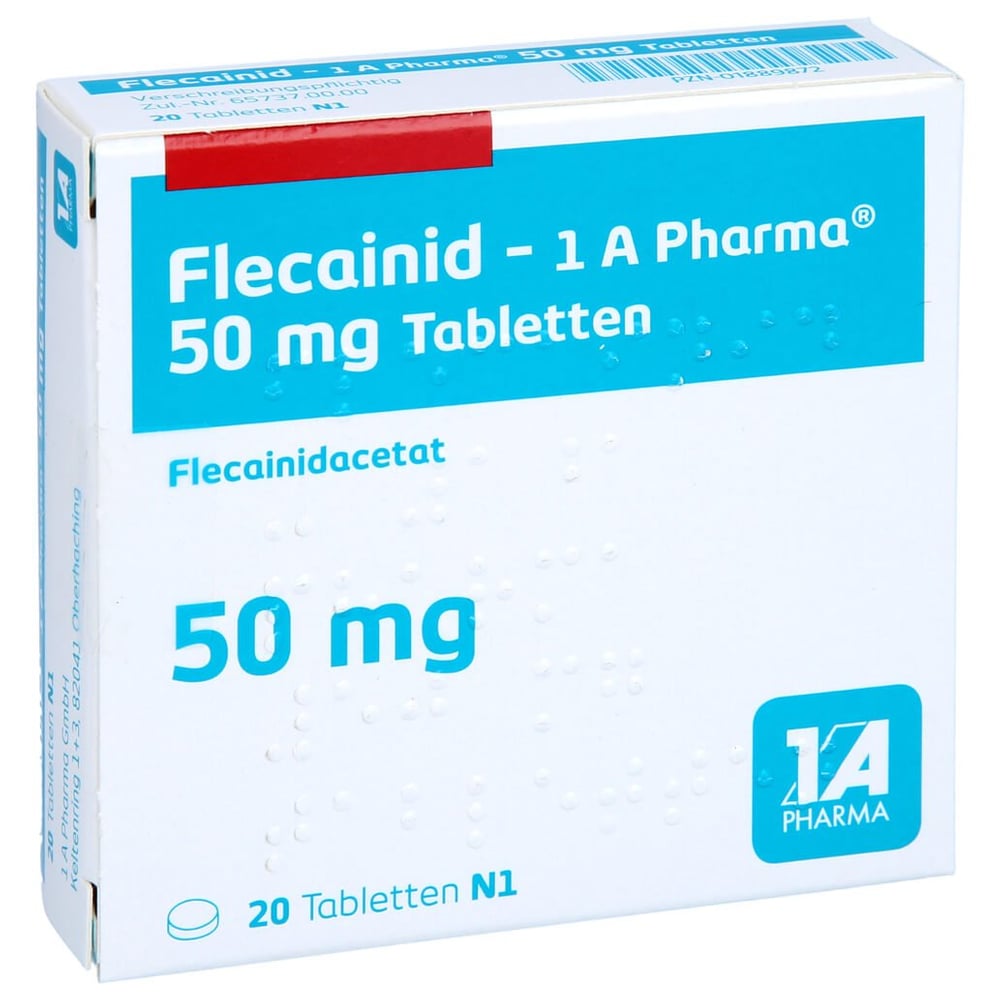 Flecainid - 1 A Pharma 50 mg Tabletten
