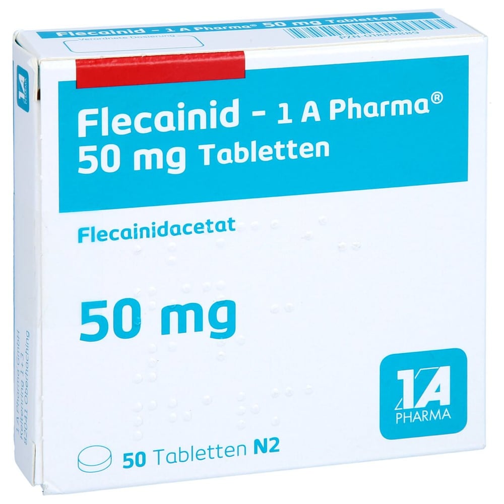 Flecainid - 1 A Pharma 50 mg Tabletten