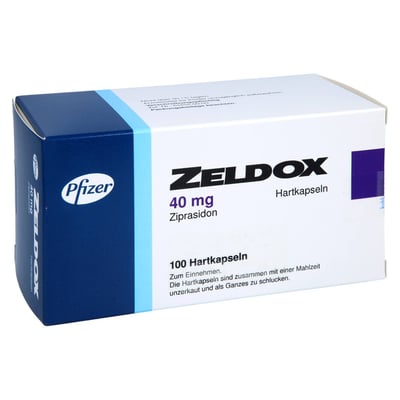 Zeldox 40mg Hartkapseln