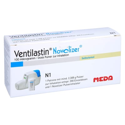 Ventilastin Novolizer 100 Mikrogramm/Dosis