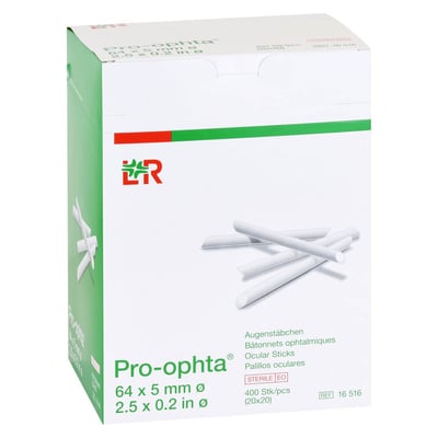 PRO-OPHTA Augenstäbchen steril