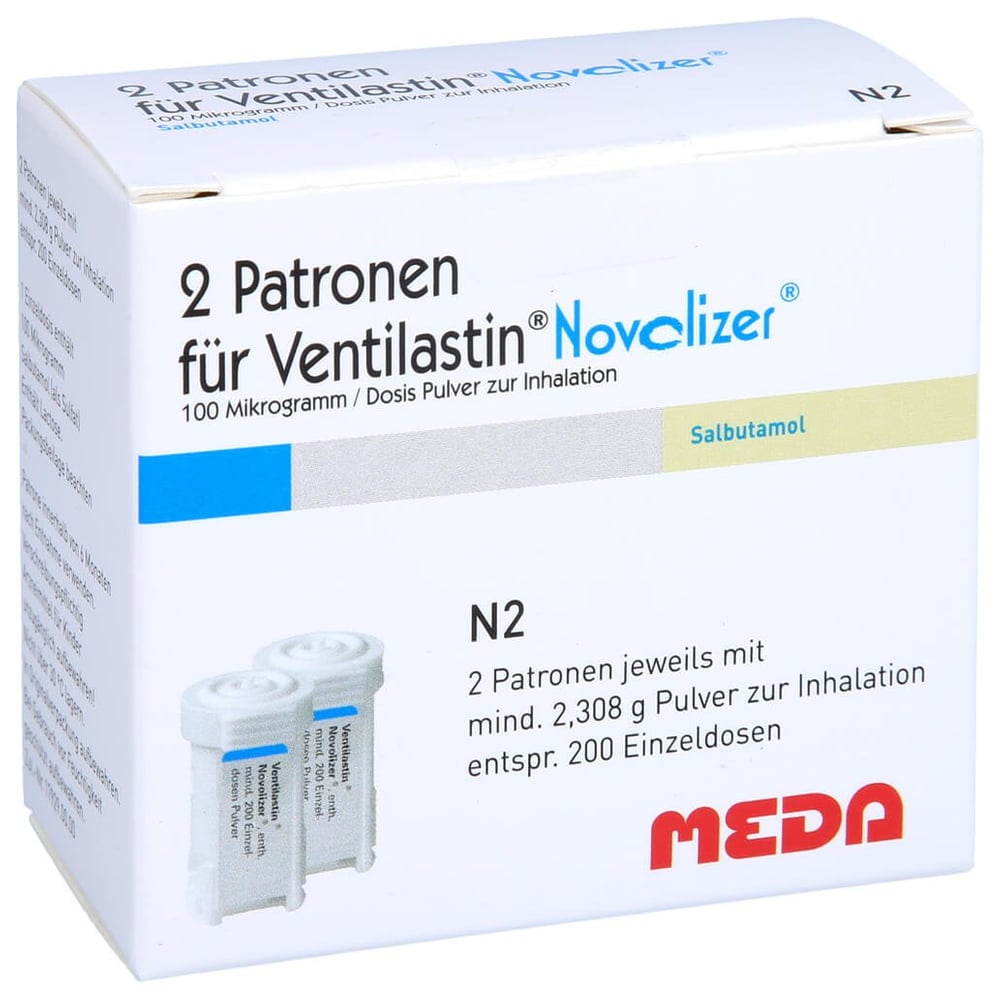 Ventilastin Novolizer 100 Mikrogramm/Dosis