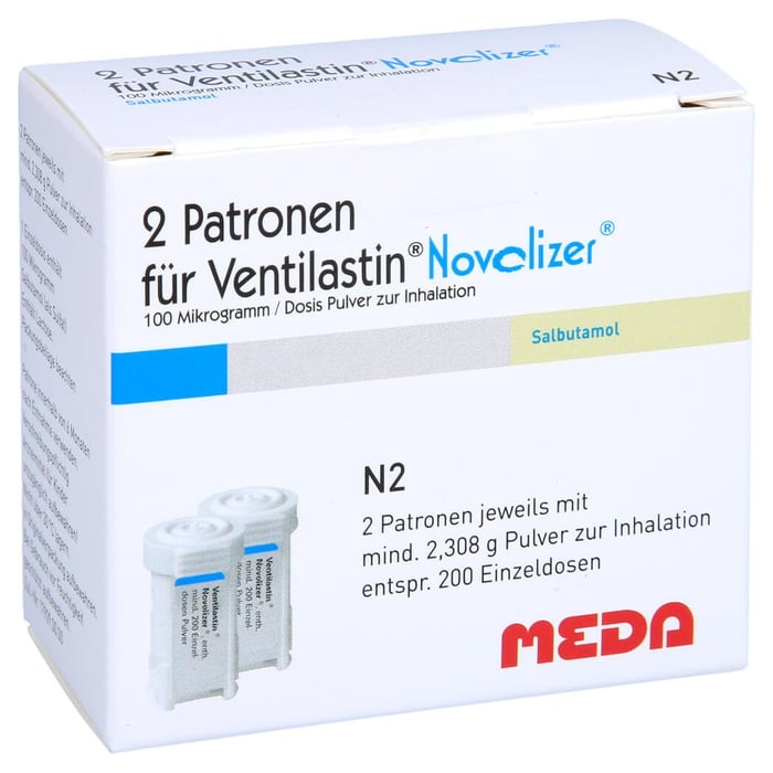 Ventilastin Novolizer 100 Mikrogramm/Dosis