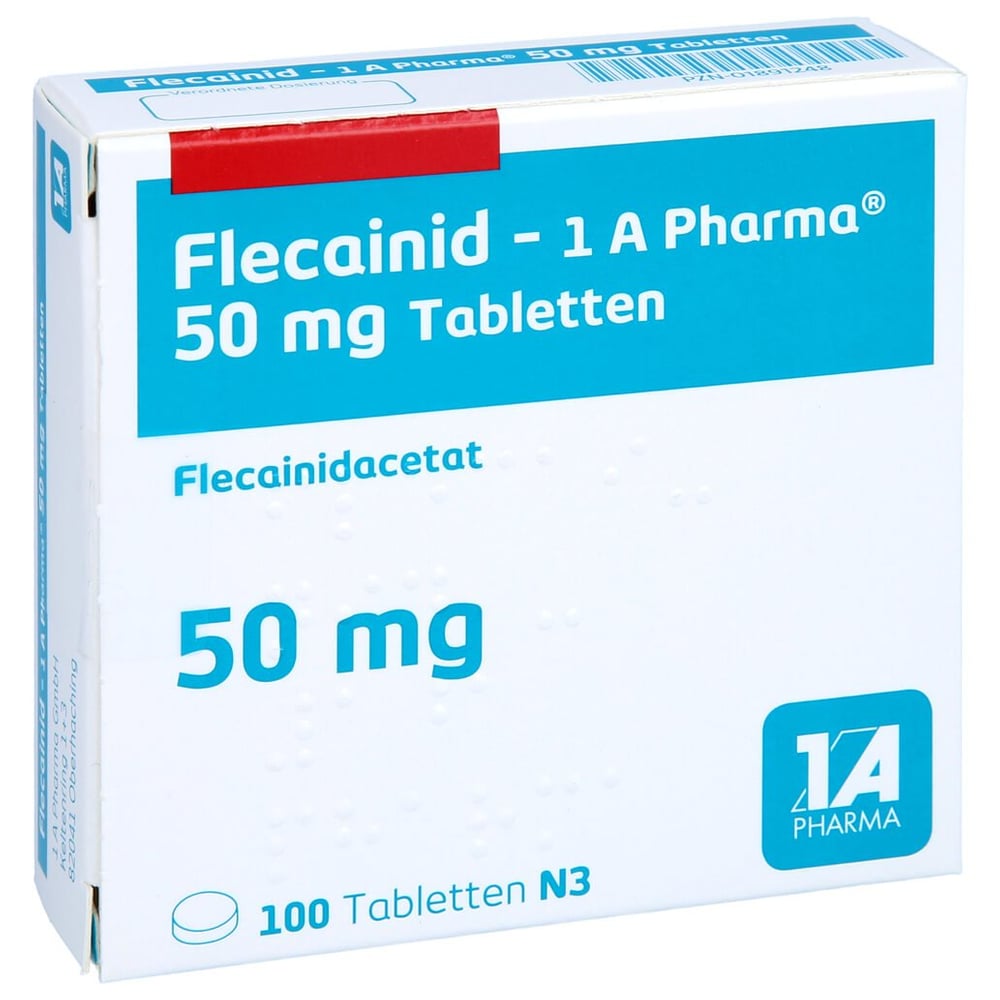 Flecainid - 1 A Pharma 50 mg Tabletten