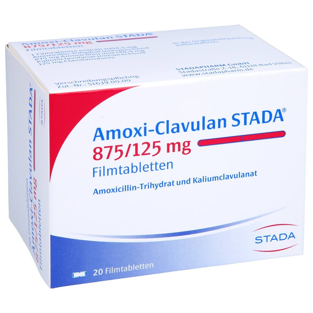 Amoxi-Clavulan STADA 875/125 mg