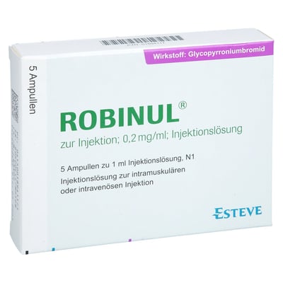 Robinul zur Injektion 0.2mg/ml Injektionslösung