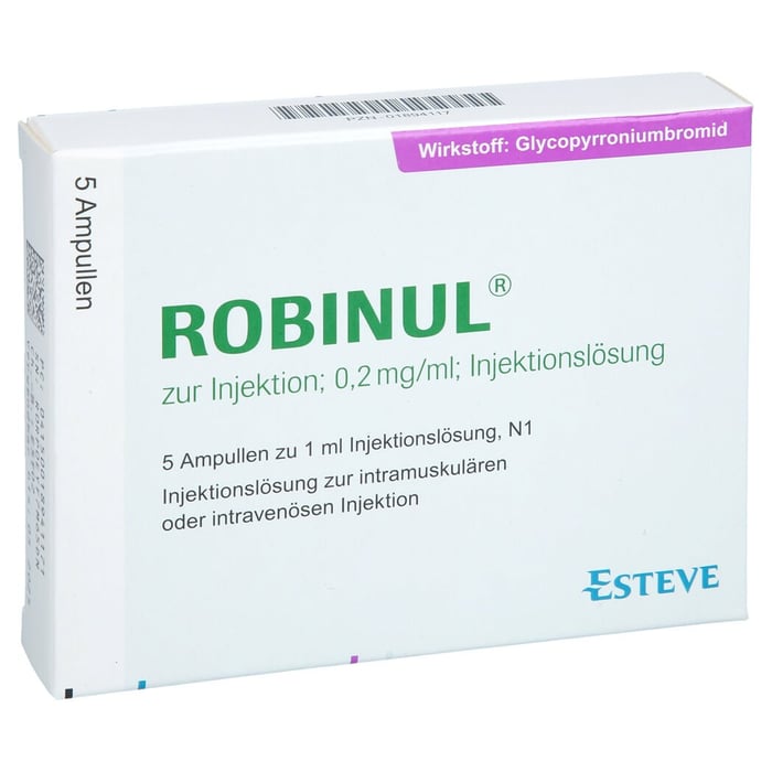 Robinul zur Injektion 0.2mg/ml Injektionslösung