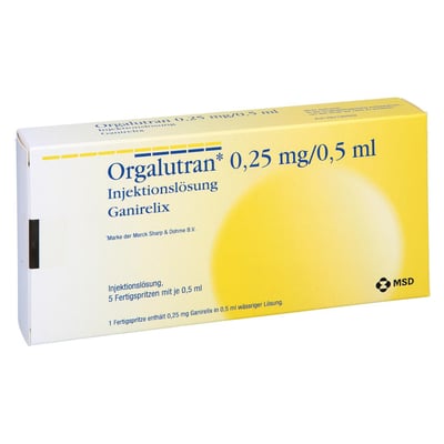 Orgalutran 0,25 mg/ 0,5 ml Produktbild 1
