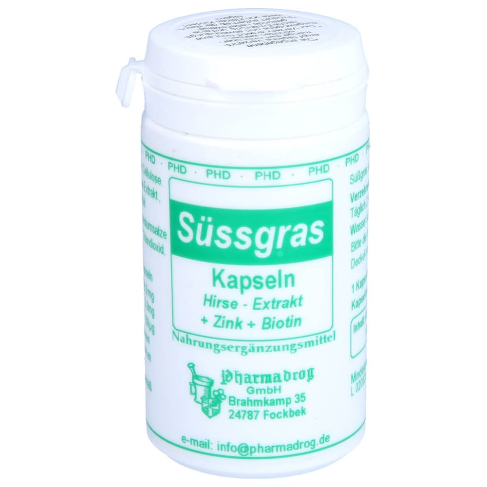 Suessgras Kapseln Pharmadrog