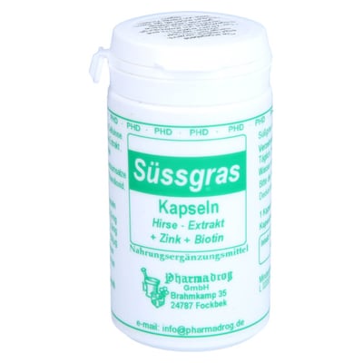 Suessgras Kapseln Pharmadrog
