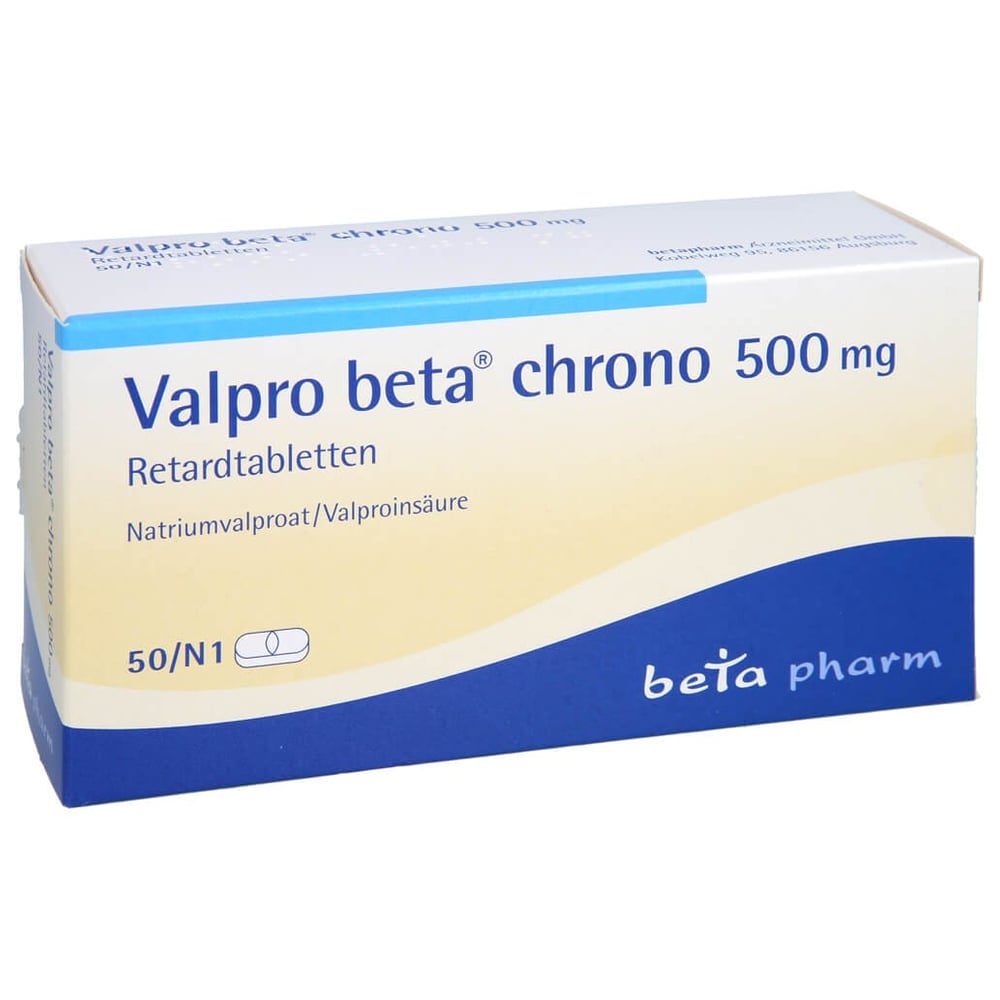 Valpro beta chrono 500 mg