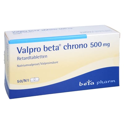 Valpro beta chrono 500 mg