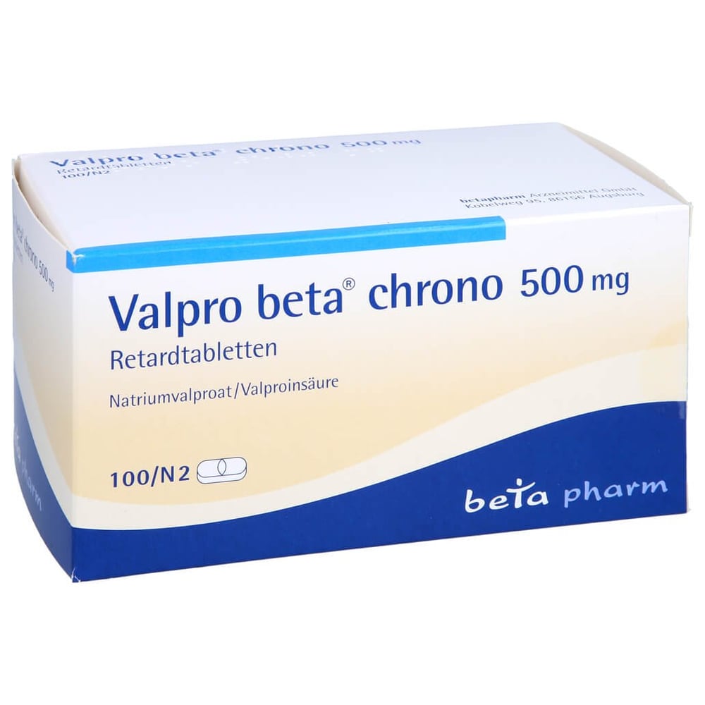 Valpro beta chrono 500 mg
