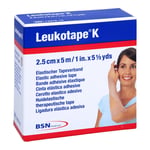 Leukotape K 2,5 cm hautfarbend Produktbild 1