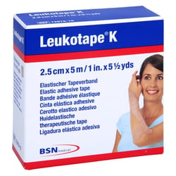 Leukotape K 2,5 cm hautfarbend