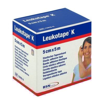 Leukotape K 5cm hautfarbend