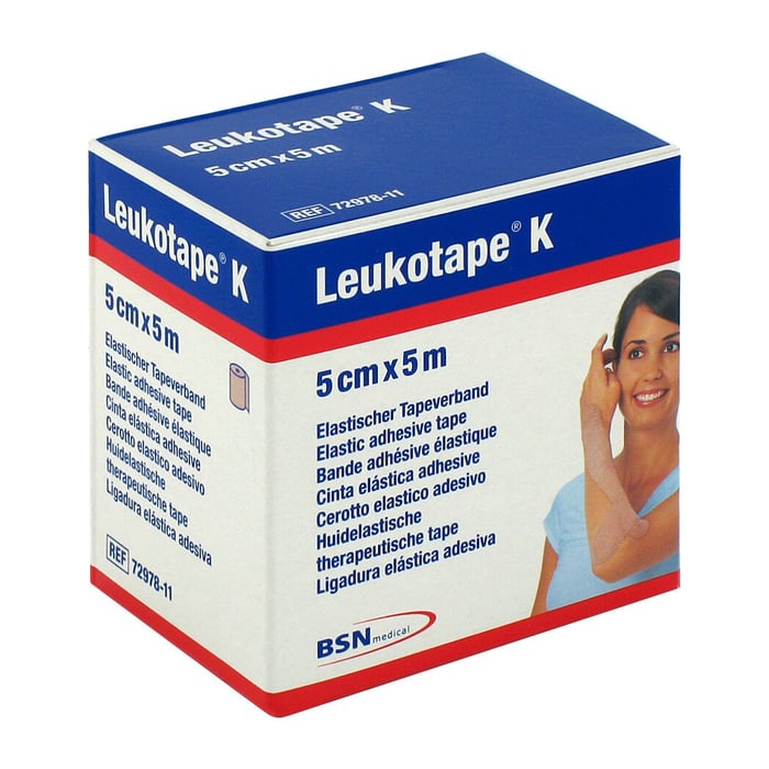 Leukotape K 5cm hautfarbend