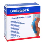 Leukotape K 2,5 cm blau Produktbild 1