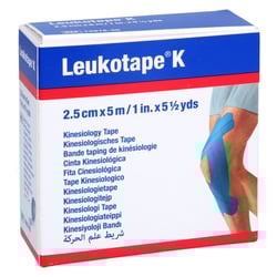 Leukotape K 2.5cm blau