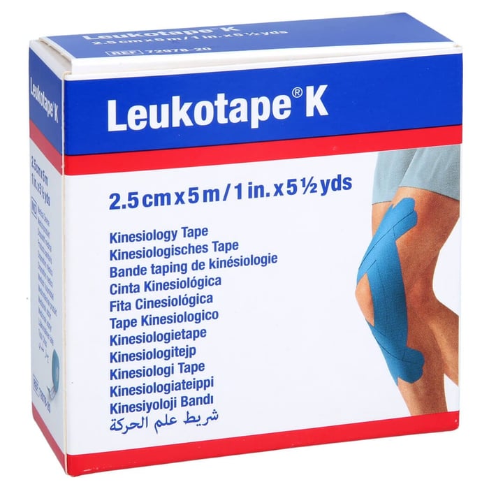Leukotape K 2.5cm blau