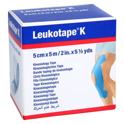 Leukotape K 5 cm blau Produktbild 1