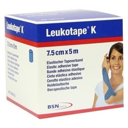 Leukotape K 7,5 cm blau