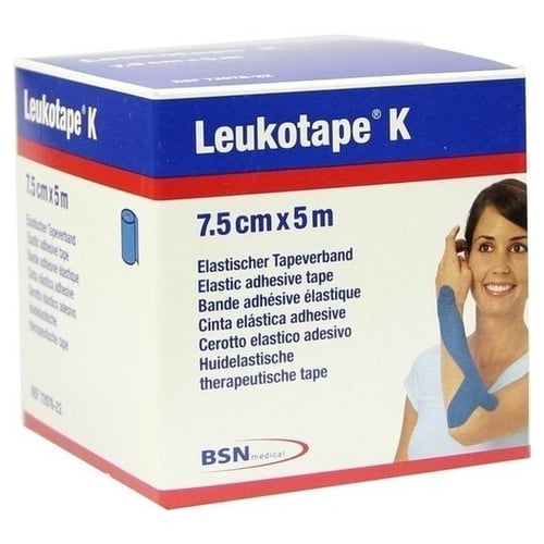Leukotape K 7,5 cm blau Produktbild 1
