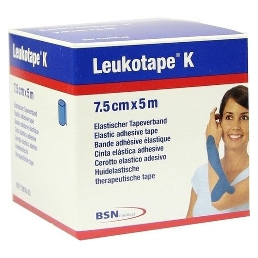 Leukotape K 7.5cm blau