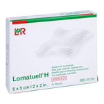 Lomatuell H Salbentüll 5x5 cm Produktbild 1