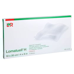 Lomatuell H Salbentüll 10x20cm