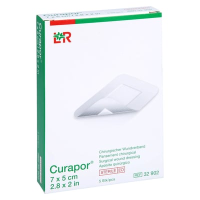 Curapor Wundverband steril 7x5 cm