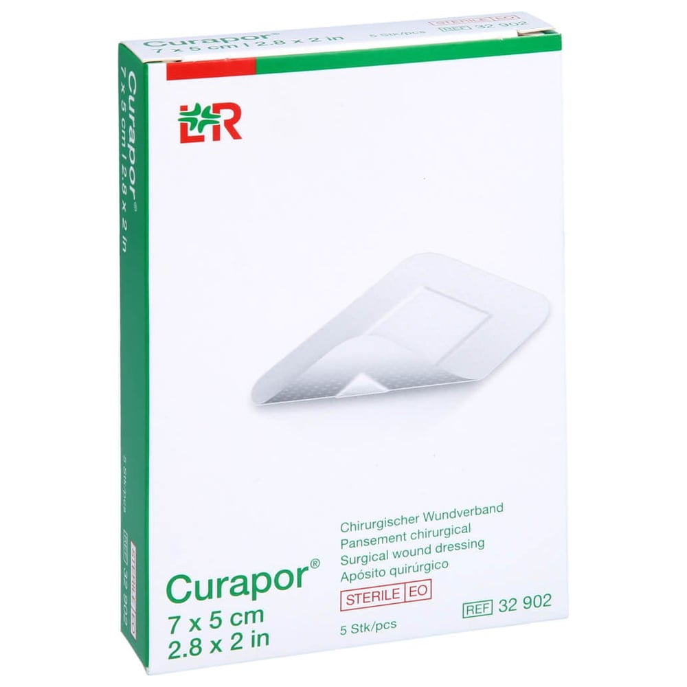 Curapor Wundverband steril 7x5cm