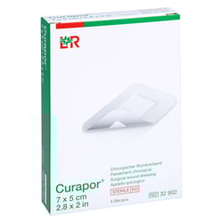 Curapor Wundverband steril 7x5cm