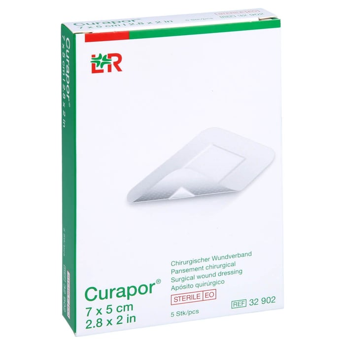 Curapor Wundverband steril 7x5cm