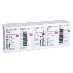 Ultracain 2 %suprarenin50 ml