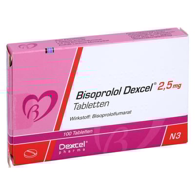 Bisoprolol Dexcel 2,5 mg