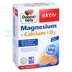 Doppelherz aktiv Magnesium + Calcium + D3