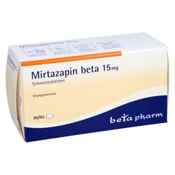 Mirtazapin beta 15 mg