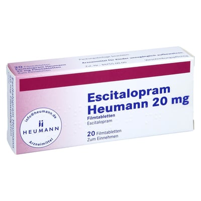 Escitalopram Heumann 20 mg