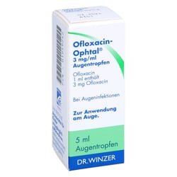 OFLOXACIN-Ophtal 3 mg/ml Augentropfen