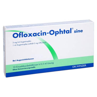 OFLOXACIN-Ophtal sine 3 mg/ml Atr.i.Einzeldosisb.