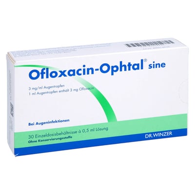 OFLOXACIN-Ophtal sine 3 mg/ml Atr.i.Einzeldosisb.