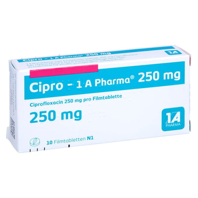 Cipro-1A Pharma 250 mg