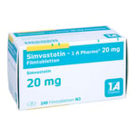 Simvastatin-1A Pharma 20 mg Produktbild 1