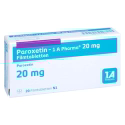 Paroxetin-1 A Pharma 20mg Filmtabletten